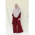 Luna Blouse - Maroon